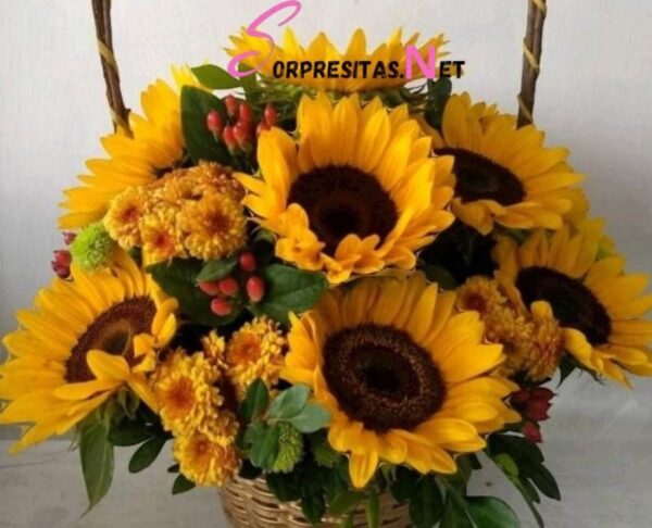 Arreglo Floral Sol de Alegría