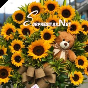 Ramo de Girasoles Amanecer Primaveral