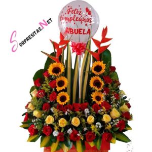 Arreglo Floral Jardin de Ensueño