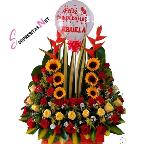 Arreglo Floral Jardin de Ensueño