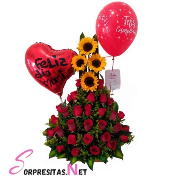 Arreglo Floral Amor y Alegría